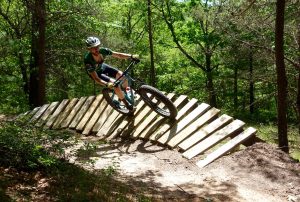Levis Mound Mountain Biking Trail - Greg Heil