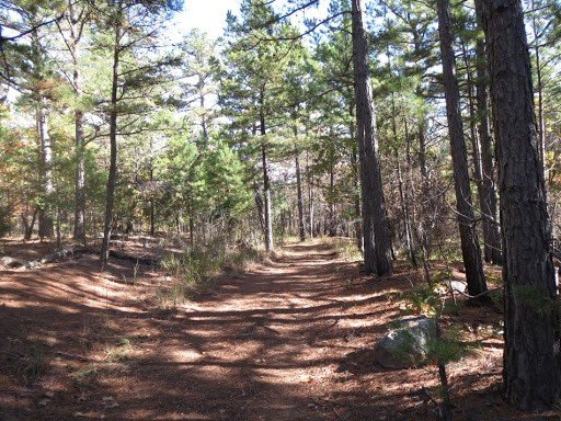 McGee Creek Natural Scenic Recreation - Ouachita Maps
