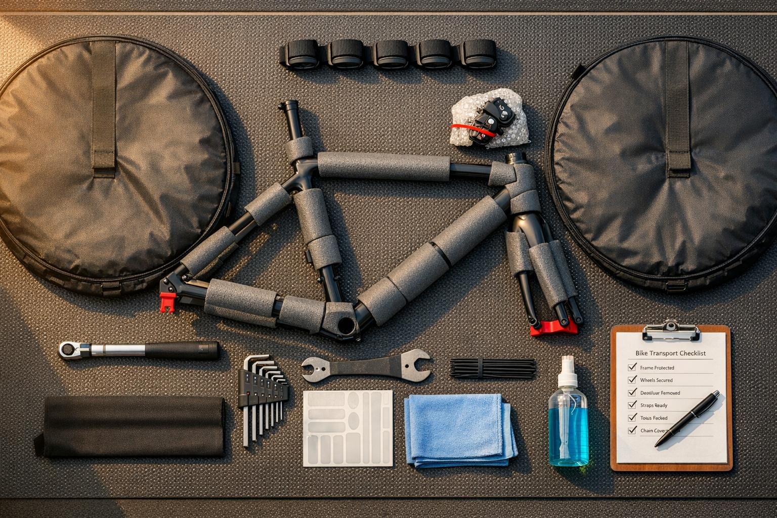 Checklist For Transporting Bikes Safely