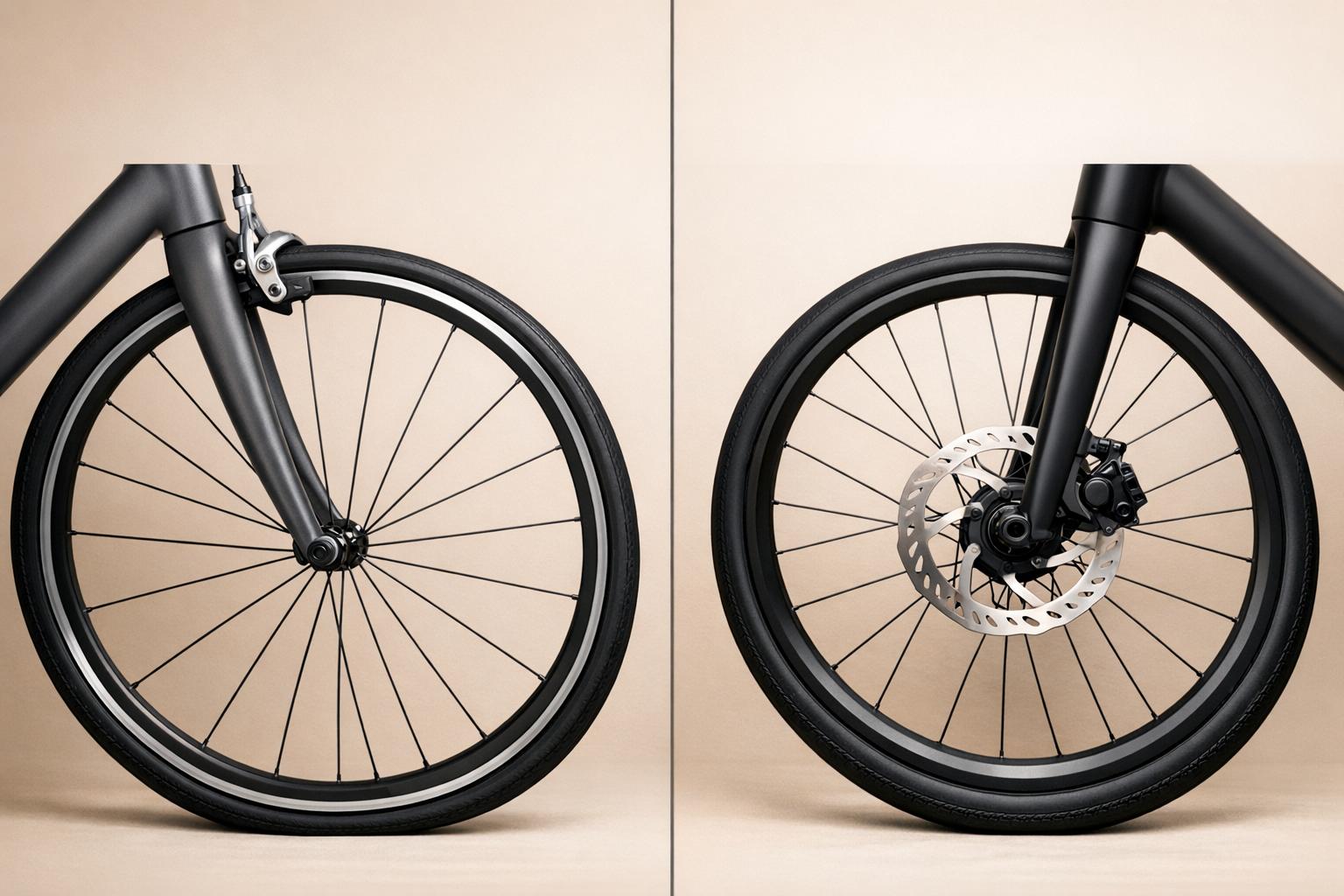 Rim Brakes vs Disc Brakes: Key Differences