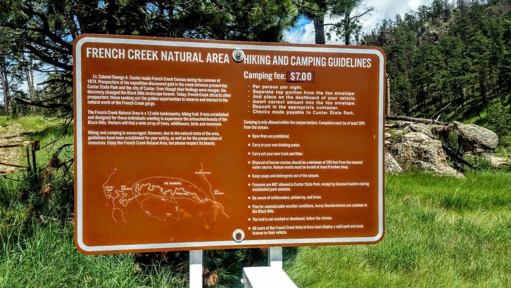 French Creek Loop - Black Hills Hiking Biking