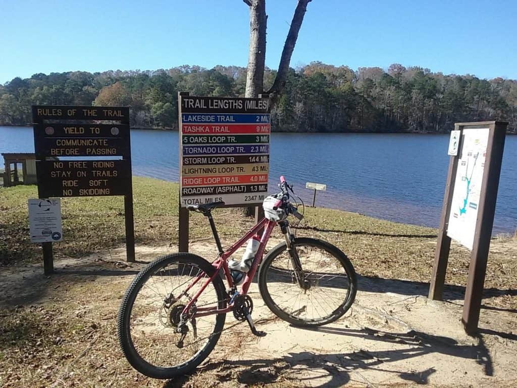 Lake Lurleen State Park Biking Trails